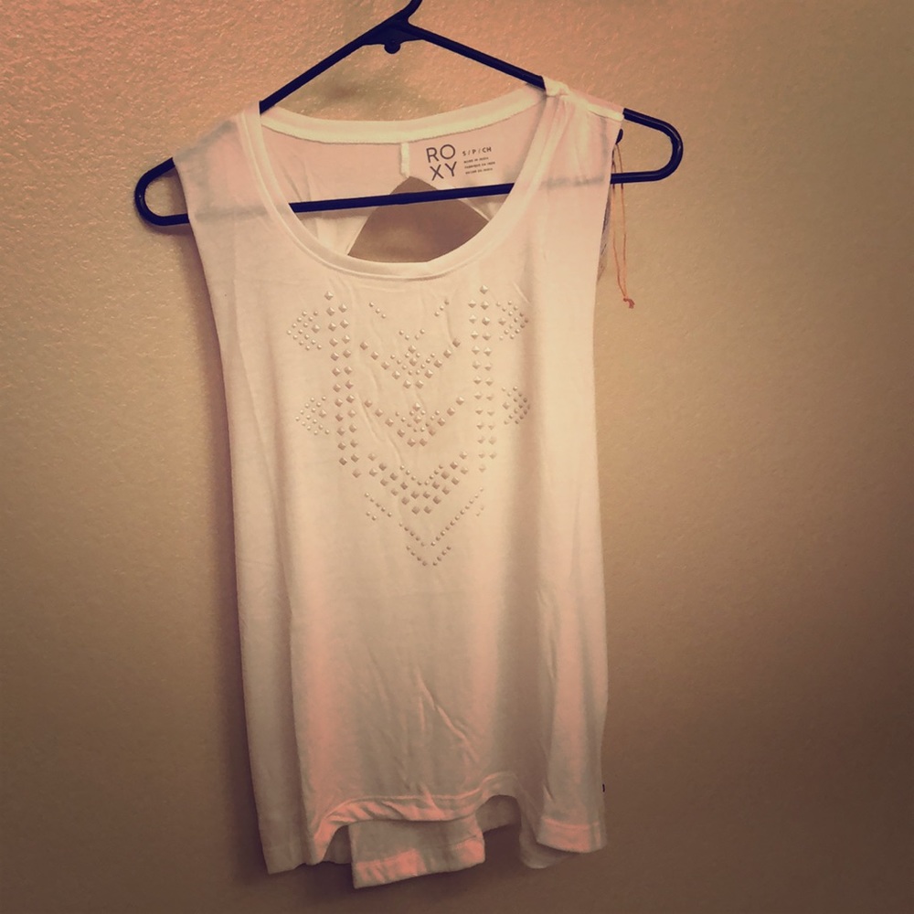 NWT Roxy studded tank